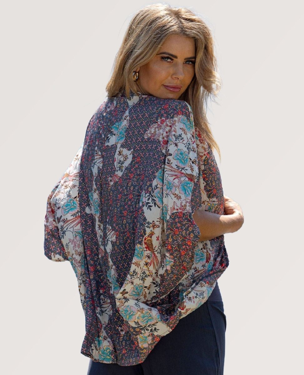 Esmé Kimono Moroccan Spice - PINK ARROWS