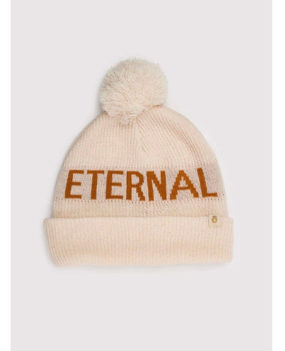 Eternal Optimist Pom Pom Beanie - PINK ARROWS