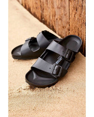 Eva Arizona Sandals Black - PINK ARROWS