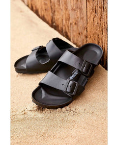 Eva Arizona Sandals Black - PINK ARROWS