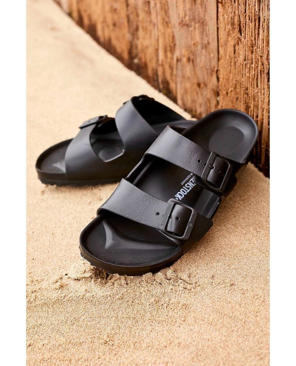 Eva Arizona Sandals Black - PINK ARROWS