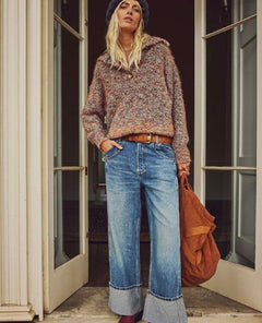 Final Countdown Jean Mid Rise Zero - PINK ARROWS