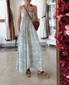 Float Away Maxi Mint - PINK ARROWS