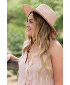 Frankie Straw Fedora Assorted - PINK ARROWS