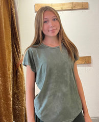 FREECITY Canyonkid '72 Supervintage Tee Greendirt - PINK ARROWS