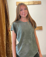 FREECITY Canyonkid '72 Supervintage Tee Greendirt - PINK ARROWS