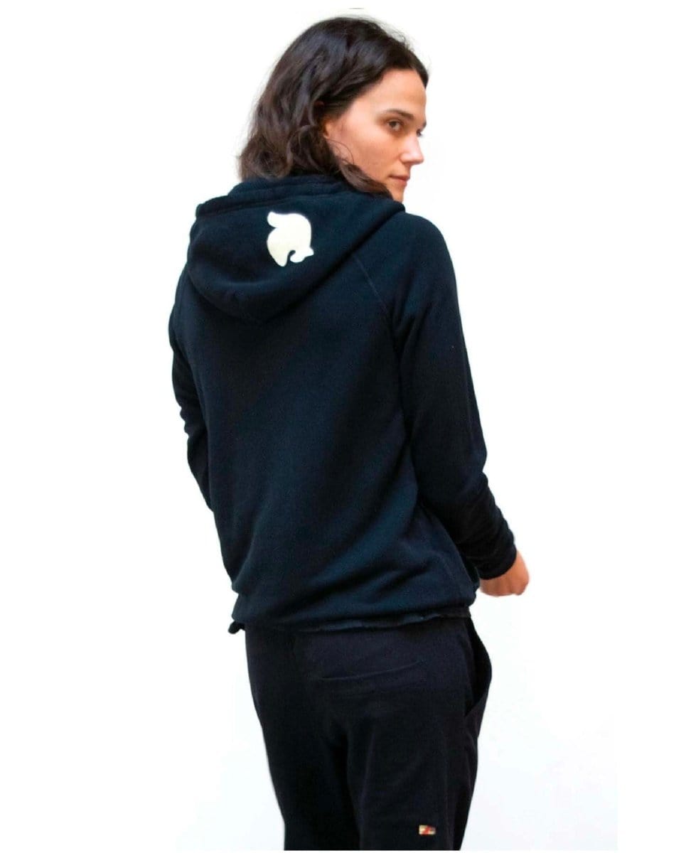 FREECITY Deep Space Cream Lux Hoodie Sweatshirt - PINK ARROWS