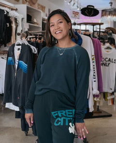 FREECITY Lucky Rabbit Sweatshirt Greenshrooms - PINK ARROWS