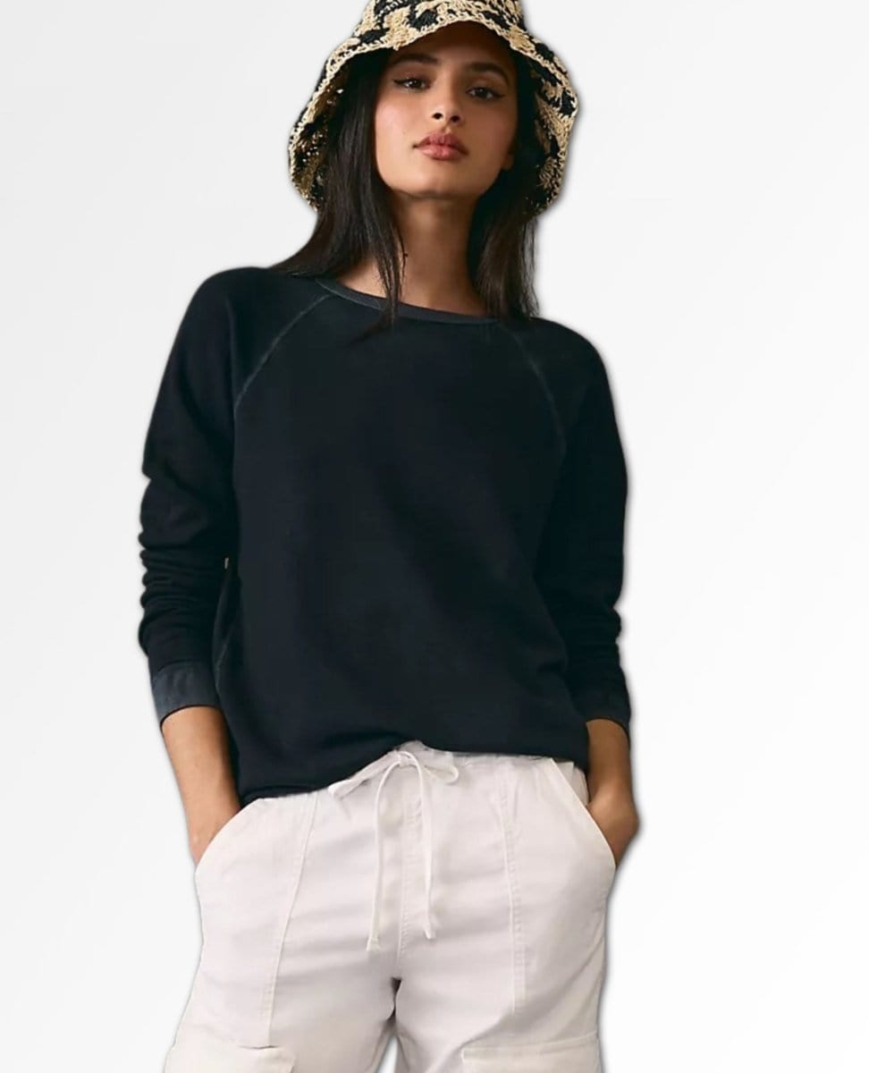 FREECITY Lucky Rabbit Sweatshirt Superblack - PINK ARROWS