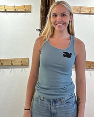 FREECITY Supervintage Rib Tank Blue Storm - PINK ARROWS