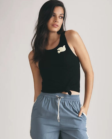 FREECITY Supervintage Tank Black - PINK ARROWS