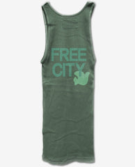 FREECITY Supervintage Tank Eatgreen - PINK ARROWS