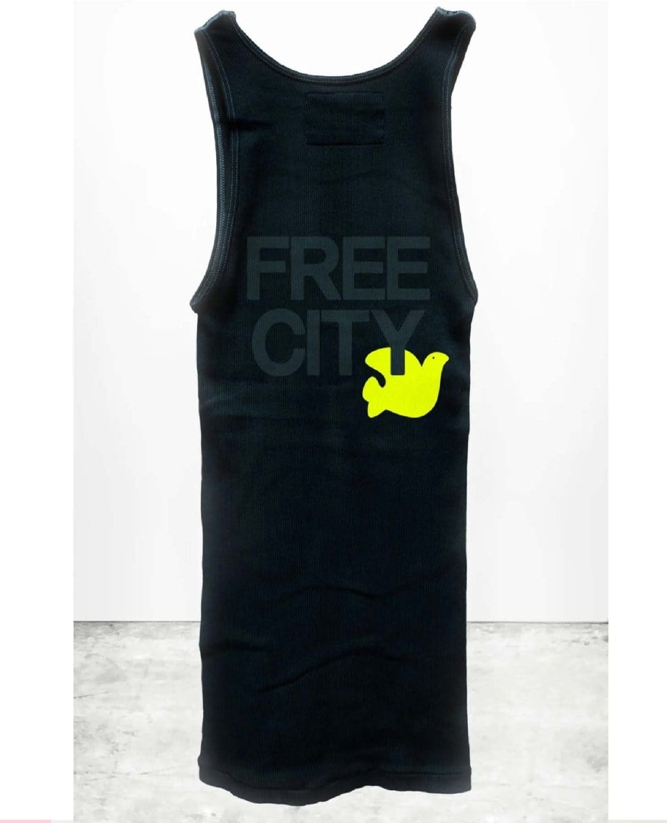 FREECITY Supervintage Tank Squidsink - PINK ARROWS