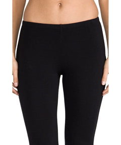 French Terry Legging, Black - Bestseller! - PINK ARROWS
