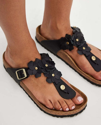 Gizeh Flowers Black - PINK ARROWS