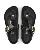 Gizeh High Shine Black Leather - PINK ARROWS