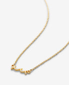 Go With Waves Necklace 14k Gold - PINK ARROWS