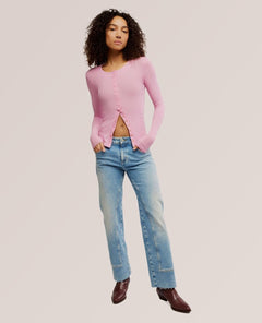 Going Places Cardi Orchid Pink - PINK ARROWS