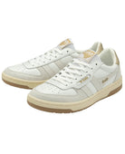 Gola Classics Women's Hawk Sneakers White/White/Gold - PINK ARROWS