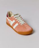 Gola Women's Elan Trainer Terracotta/Off White/Red Ochre - PINK ARROWS