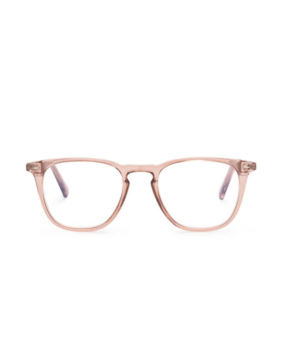 Griffin Vintage Crystal Blue Light Reading Glasses - PINK ARROWS