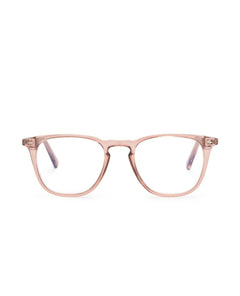 Griffin Vintage Crystal Blue Light Reading Glasses - PINK ARROWS