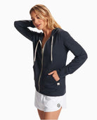 Halo Performance Hoodie 2.0 Midnight Heather - PINK ARROWS
