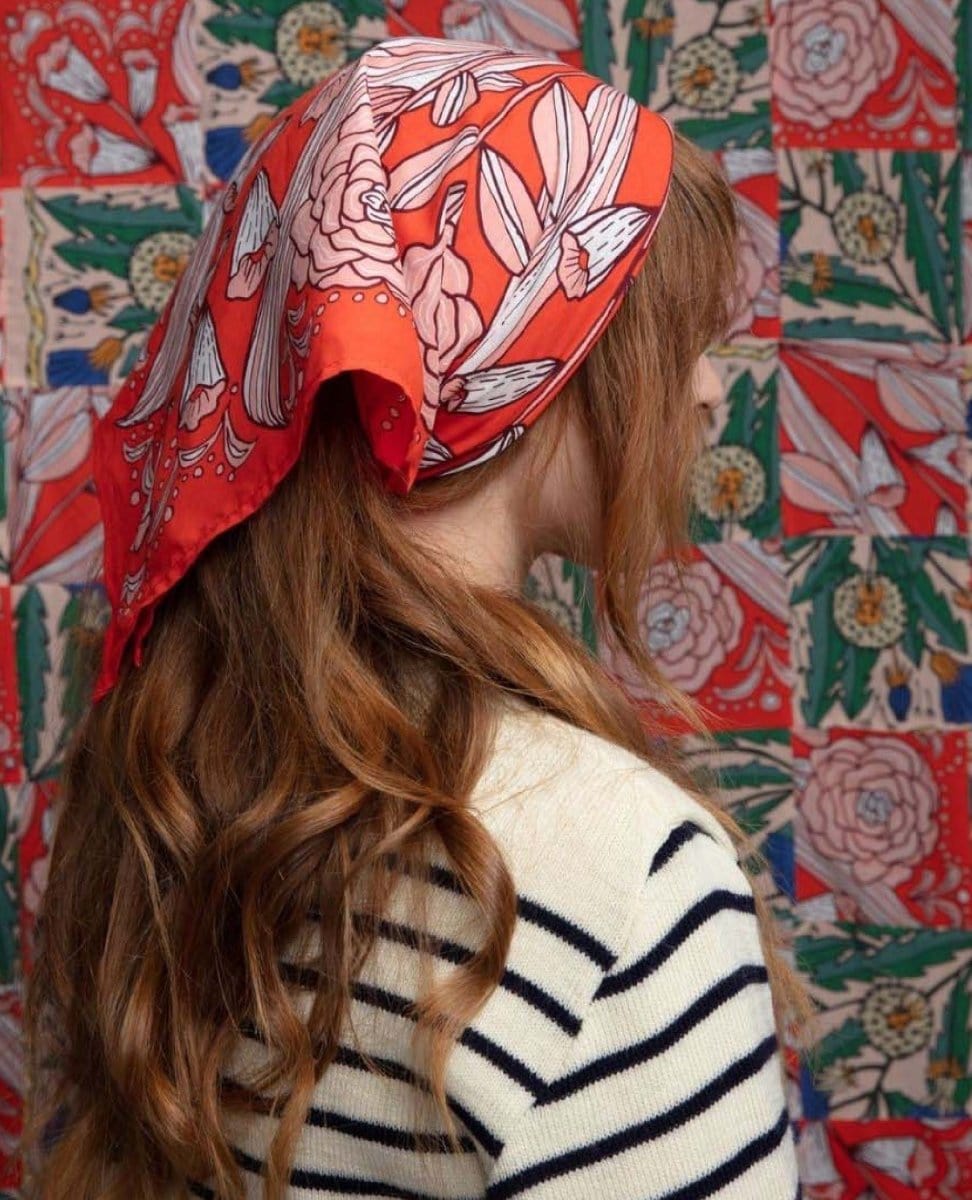 Handker Bandana Greta - PINK ARROWS