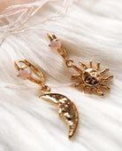 Harmony In The Air Earrings - PINK ARROWS