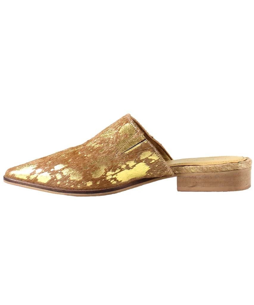 High Up Ponyhair Gold - PINK ARROWS