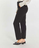 High Waisted Boot Cut Black Cecile Pant - PINK ARROWS