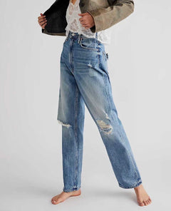 High Waisted Study Hover Castaway - PINK ARROWS