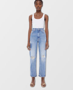 High Waisted Study Hover Castaway - PINK ARROWS