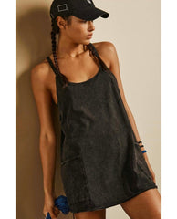 Hot Shot Mini Dress Black - PINK ARROWS