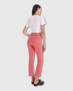 Hustler Ankle Fray Rose of Sharon - PINK ARROWS