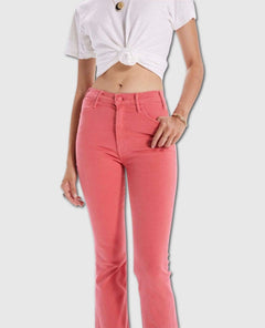 Hustler Ankle Fray Rose of Sharon - PINK ARROWS