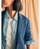 Inlet Blazer Hendricks Indigo Wash - PINK ARROWS