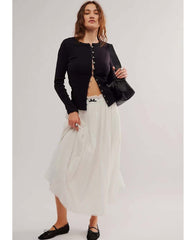 It's On Cardigan Black - PINK ARROWS