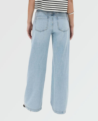 Jadyn Palazzo Major Blue - PINK ARROWS