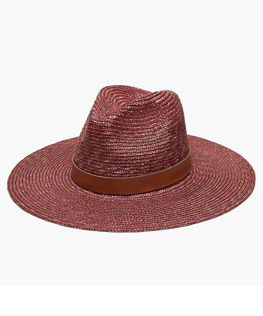 Kamryn Straw Fedora Assorted Colors - PINK ARROWS