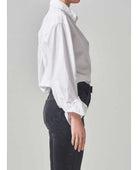 Kayla Shirt Optic White - PINK ARROWS