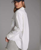 Kayla Shirt Optic White - PINK ARROWS