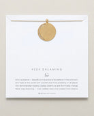 Keep Dreaming Necklace 14k Gold - PINK ARROWS