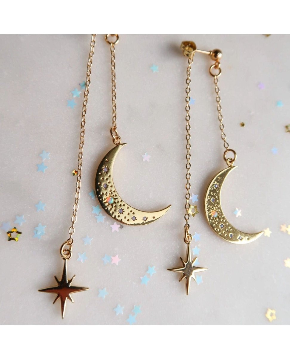Kiss Me At Midnight Earrings - PINK ARROWS