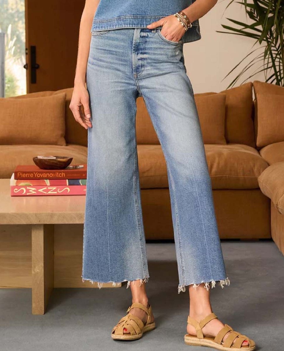 Lana Crop Jean Rhythm Vintage - PINK ARROWS