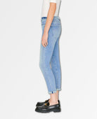 Le Garcon Mid Rise Boyfriend in Galeston - PINK ARROWS
