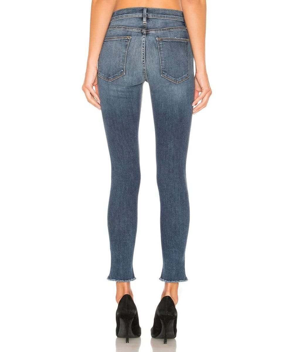 Le High Skinny Triangle Raw Selman - PINK ARROWS