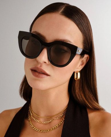 Le Spec Air Heart Black Gold - PINK ARROWS