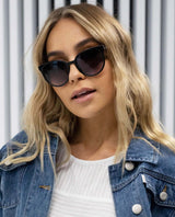 Le Spec Armada Sunglass Black - PINK ARROWS