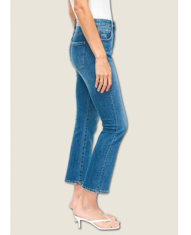 Lennon High Rise Cropped Boot Adore - PINK ARROWS